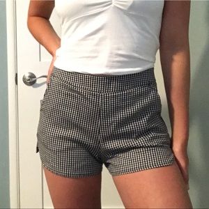 Plaid shorts